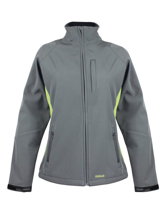 Veste soft shell femme grise SH1036T – Imperméable & urbaine