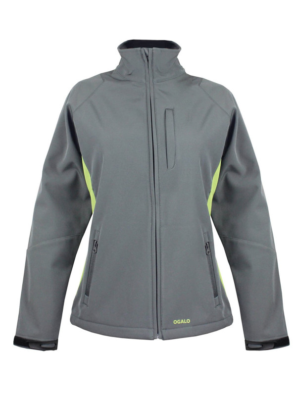 Veste soft shell femme grise SH1036T – Imperméable & urbaine