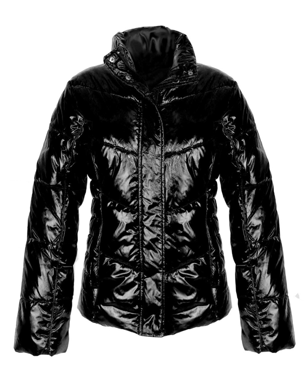 Veste matelassée femme noire – 2 poches zip, style et confort
