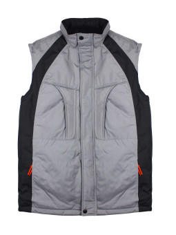 Gilet sans manche SEDETEX homme gris – sécurité & chaleur SH1138G