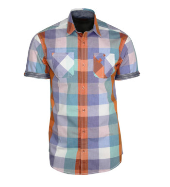 Chemise manches courtes TAHITI2