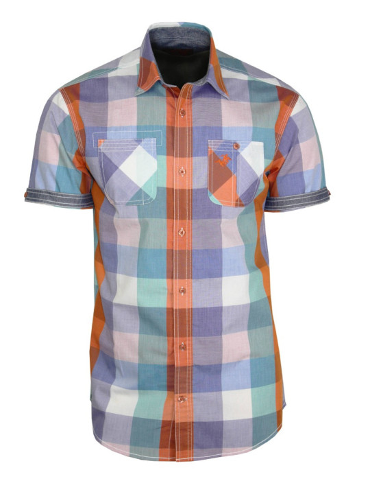 Chemise manches courtes TAHITI2