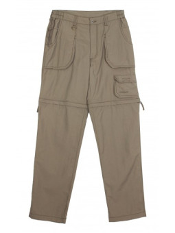 Pantalon rando homme OGALO TANGER nylon brun marron