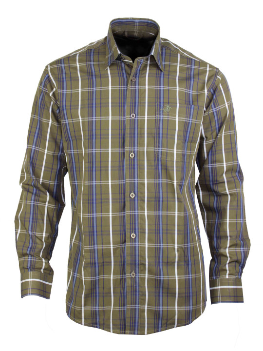 Chemise homme à carreaux coton confort – TIKAL1