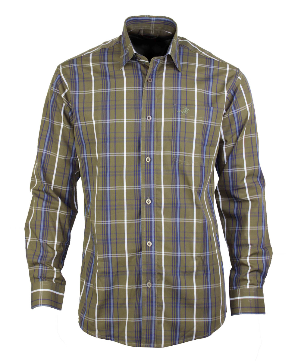 Chemise homme à carreaux coton confort – TIKAL1