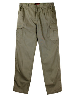 Pantalon homme CHALLENGER VENDEE coton marron pratique