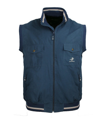 Gilet sans manches WINCHESTER homme, bleu marine et grisWE1223M