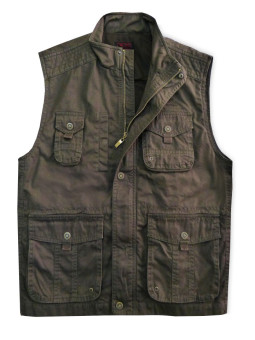 Gilet sans manches homme WINCHESTER gris – confort coton WE1237T