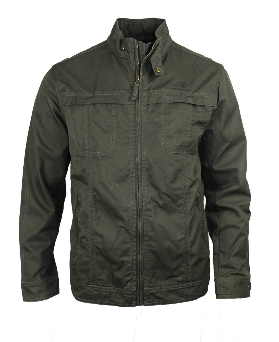 Blouson homme WINCHESTER WE1294K coton kaki chic
