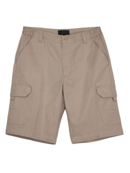 Bermuda homme beige coton multi-poches – INCA1