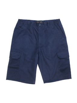 Bermuda homme marine coton multi-poches – INCA5