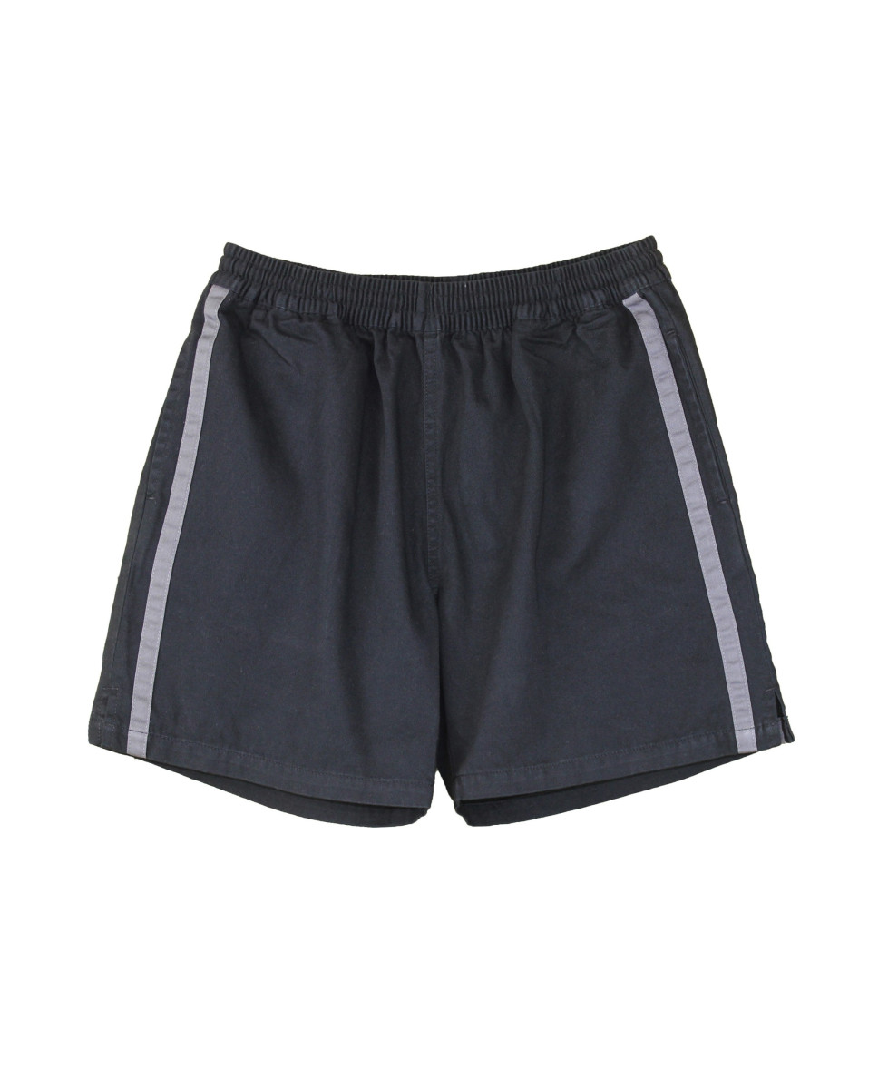 Short homme coton spécial moisson noir/gris – 8L