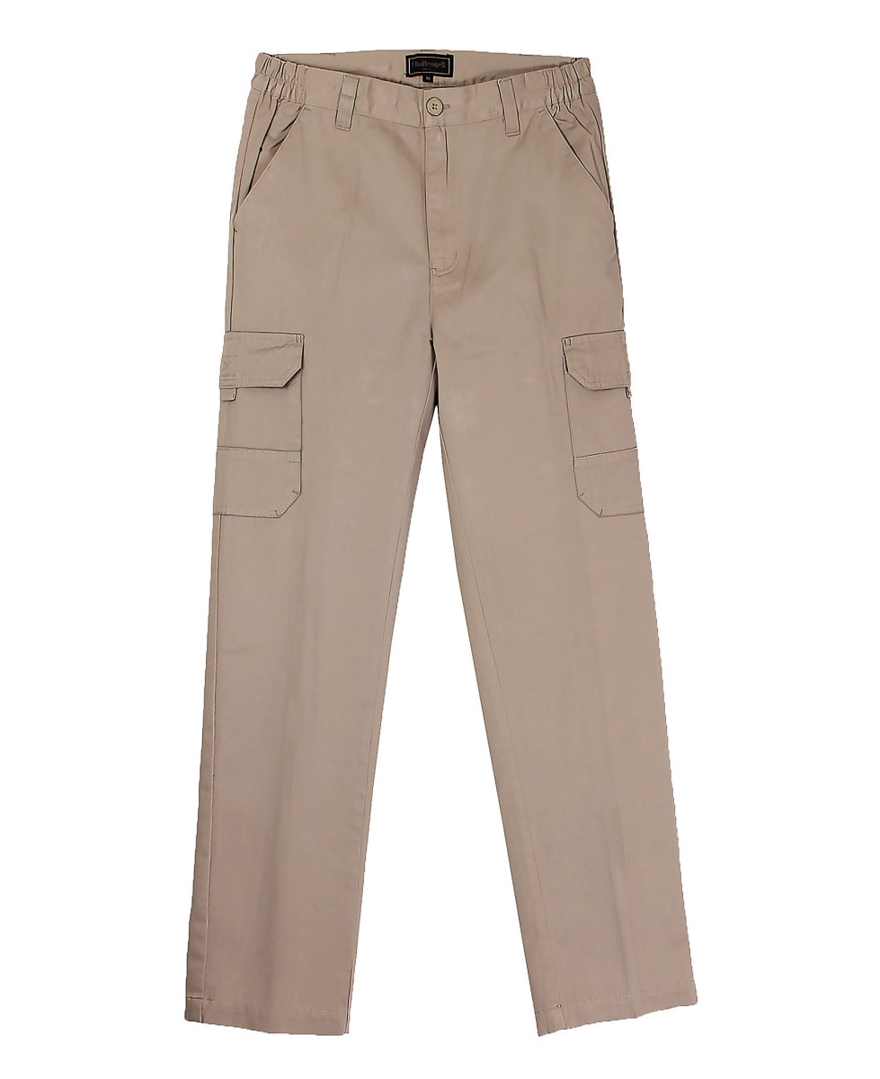 Pantalon homme CHALLENGER VALLON1 coton beige pratique
