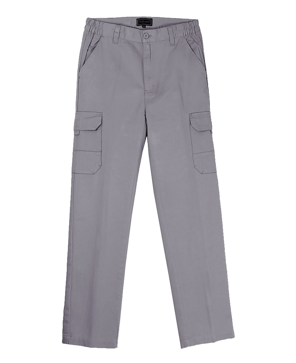 Pantalon homme CHALLENGER VALLON coton gris pratique