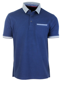 Polo uni maille piquée FAVORI1