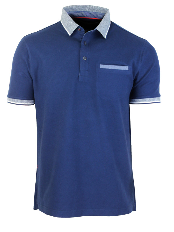 Polo uni maille piquée FAVORI1