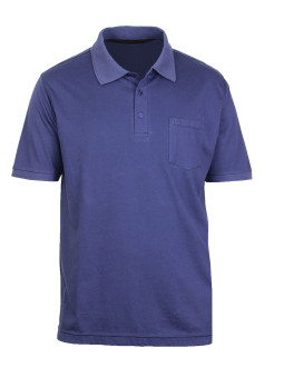 Polo homme indigo coton chic pratique – REMY2