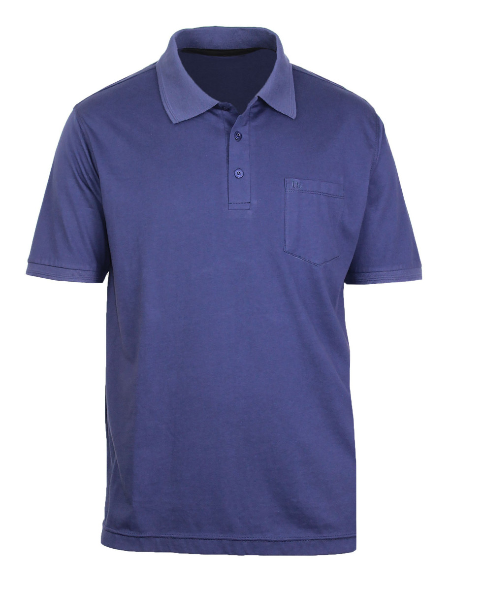 Polo homme indigo coton chic pratique – REMY2