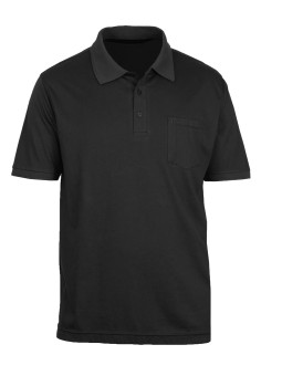 Polo homme noir coton chic intemporel – REMY5