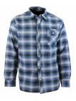 Veste homme à carreaux matelassée bleu pratique – BRUNO5
