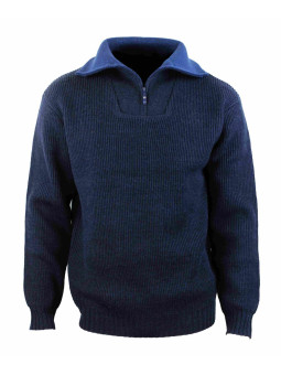 Pull col camionneur CHALLENGER PRIMO6 – Bleu marine chaud
