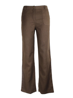 Pantalon en lin 011107U001
