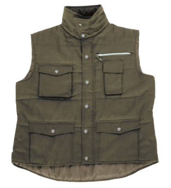 Gilet multi-poches homme kaki SEDETEX confort et pratique SH1198