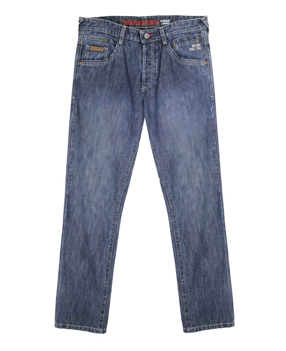 Pantalon jean homme Winchester WE1285 bleu denim stone
