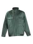 Veste de travail homme coton/polyester verte – A0458