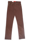 Jean femme MAYFLOWER LF414 marron coton stretch