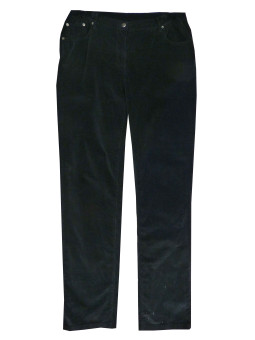 Pantalon velours élastique noir femme – Doux, chic, confortable
