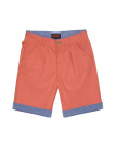 Bermuda homme orange coton pratique – INDUS2