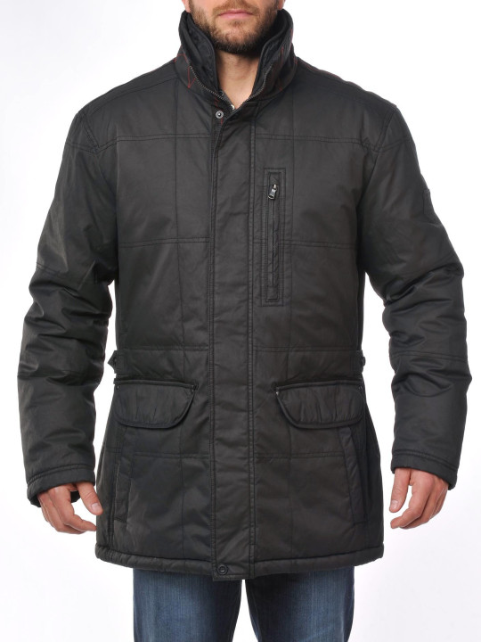 Parka WINCHESTER NOVAK noire déperlante homme