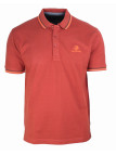 Polo homme orange coton chic moderne – ROGAN1