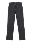 Pantalon extensible bleu jean SE11111J – 4 poches couture mode