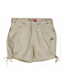 Short sable femme SE1163S – Cordon fantaisie, 100% coton