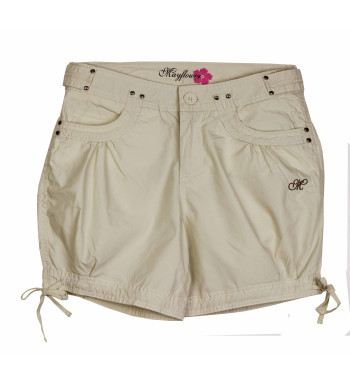 Short sable femme SE1163S – Cordon fantaisie, 100% coton