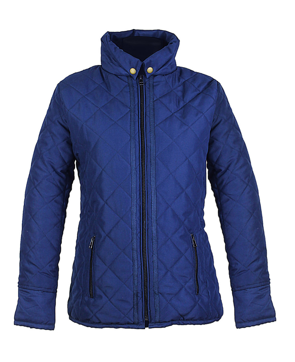 Veste matelassée femme bleue STELLA3GT – Chic & confortable