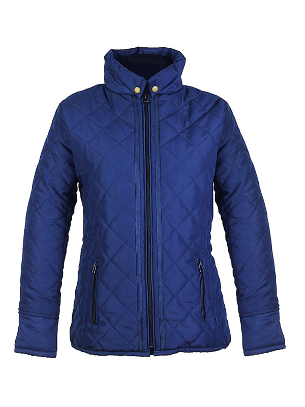 Veste matelassée femme bleue STELLA3GT – Chic & confortable