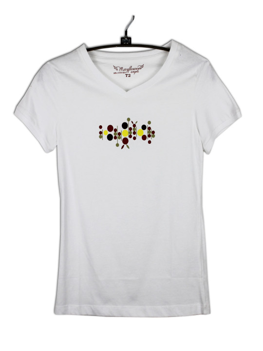 Tee - shirt col V TF069B
