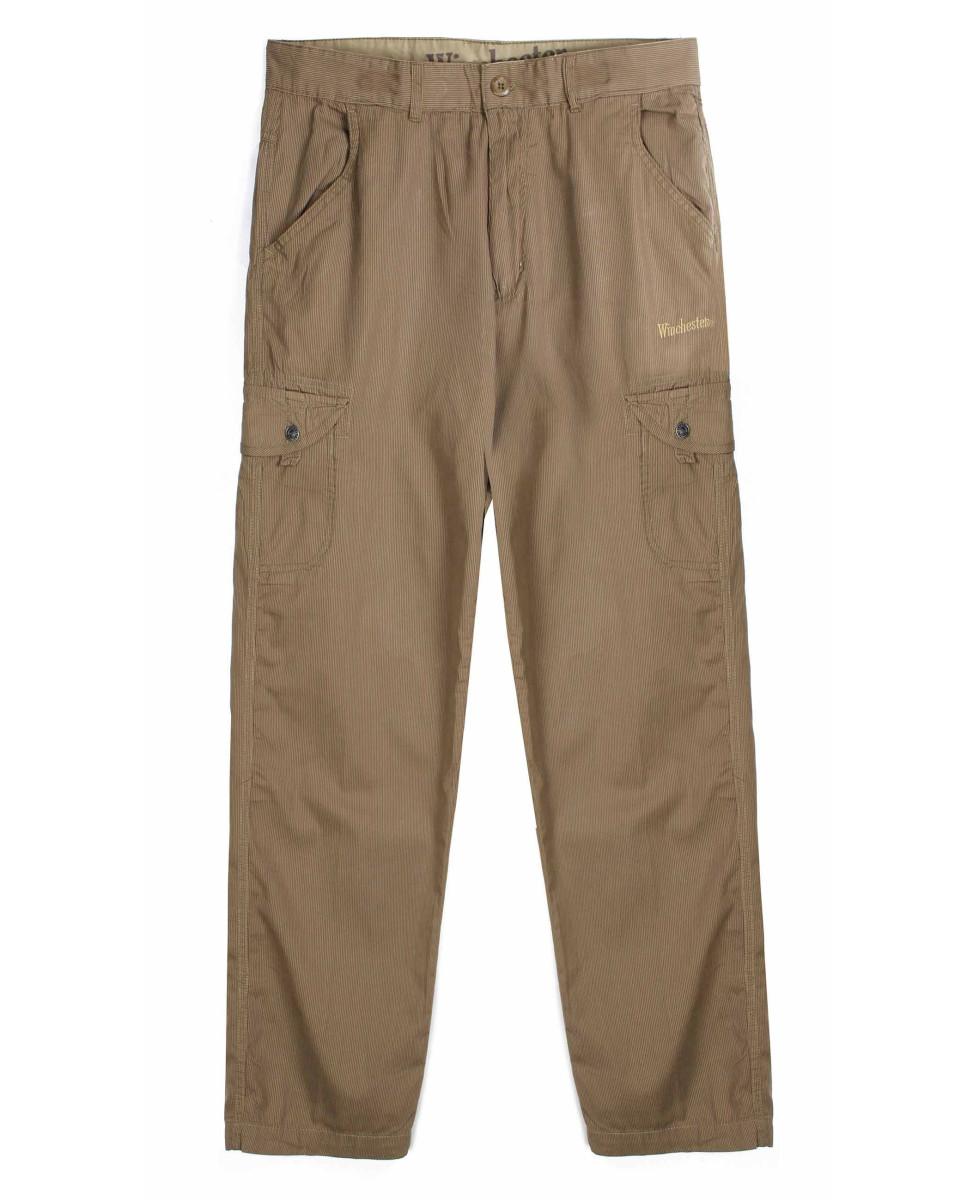 Pantalon homme WINCHESTER WE1280C coton marron léger
