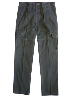 Pantalon homme WINCHESTER WINDOWM coton marron imprimé