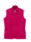 Gilet polaire femme rose – Col montant, zippé, confort