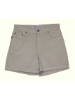Short beige femme TF340 – Confort stretch, style Western