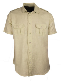 Chemise poche épaule 210306U003
