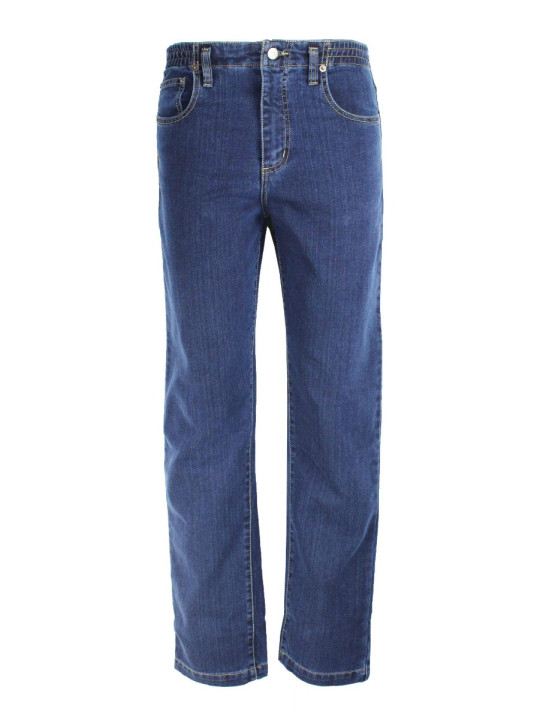 Jean femme taille haute MAYFLOWER E1018 bleu stone stretch