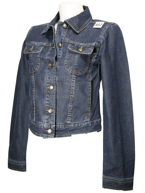 Blouson denim léger stone washed 010360U001