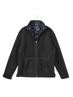 Veste en polaire contre collé reversible 125187U001