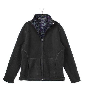 Veste en polaire contre collé reversible 125187U001