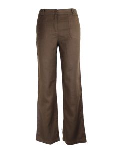 Pantalon en lin 011107U001